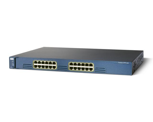 Cisco WS-C2970G-24T-E Catalyst 2970G-24T 10/100/1000 24-Port Switch