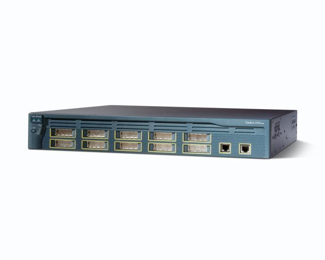 Cisco Catalyst WS-C3550-12G 2-Ports External Gigabit Switch Managed stackable